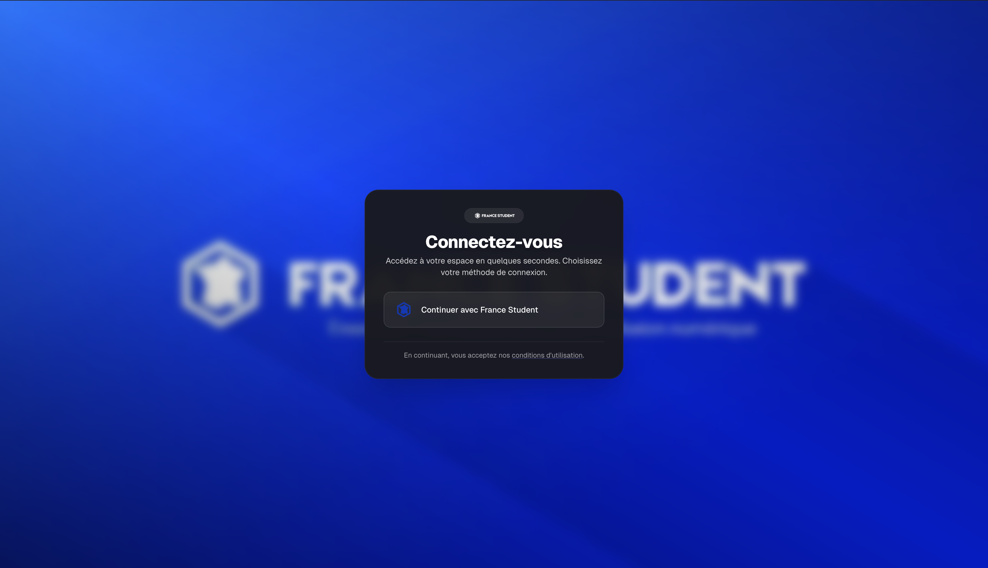 Page d'accueil de l'offre IA